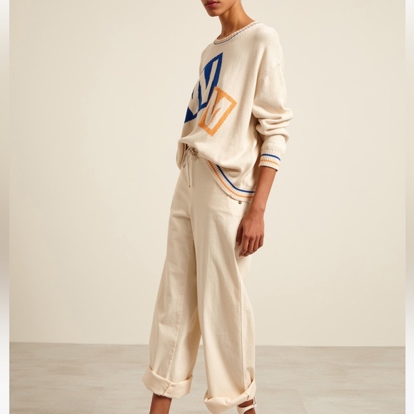 Weekend Max Nara Label-cut Cotton Blend Yarn Sweater Sz: Small US4/6 Fall/Winter - Picture 5 of 15